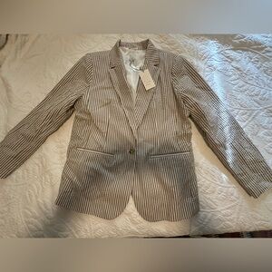 Seersucker Blazer